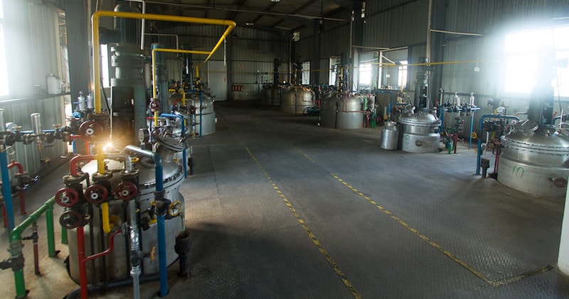 Liquid fermentation mycelium facility