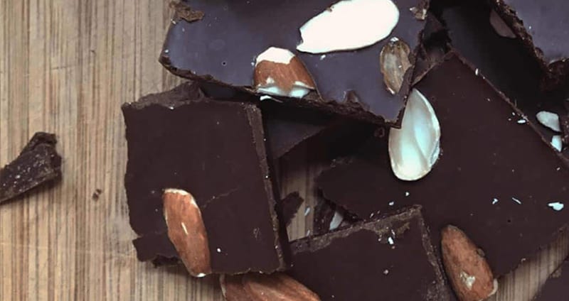 Chaga Chocolate Bark