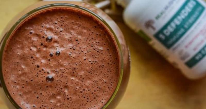 Cashew Mocha Mint Smoothie