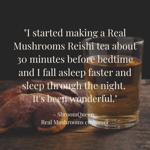 Reishi mushroom for sleep