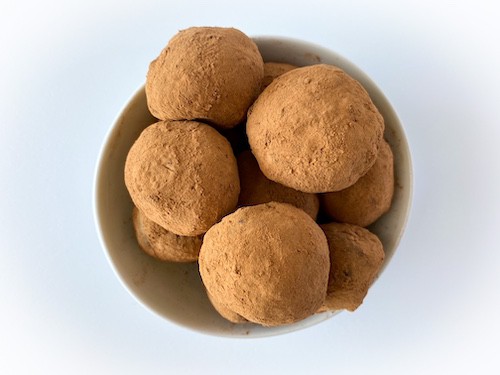 chocolate mushroom truffles