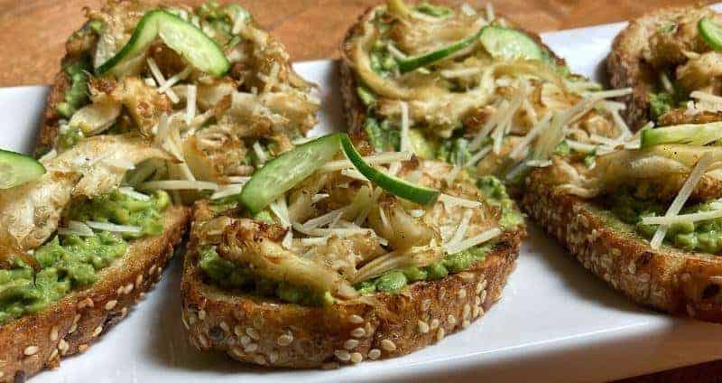 Lion’s Mane Mushroom Avocado Toast Recipe cover